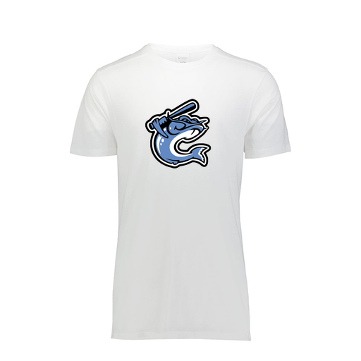 [FTSCUBWH-YS-LOGO1] Decker Youth Tri-Blend T-Shirt - Short Sleeve (Youth S, White, Logo 1)