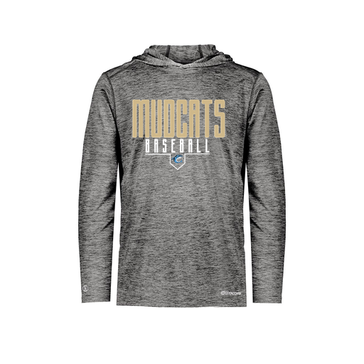 [FOLHCGBK-YS-LOGO3] Decker Youth Charge Hoodie (Youth S, Black, Logo 3)